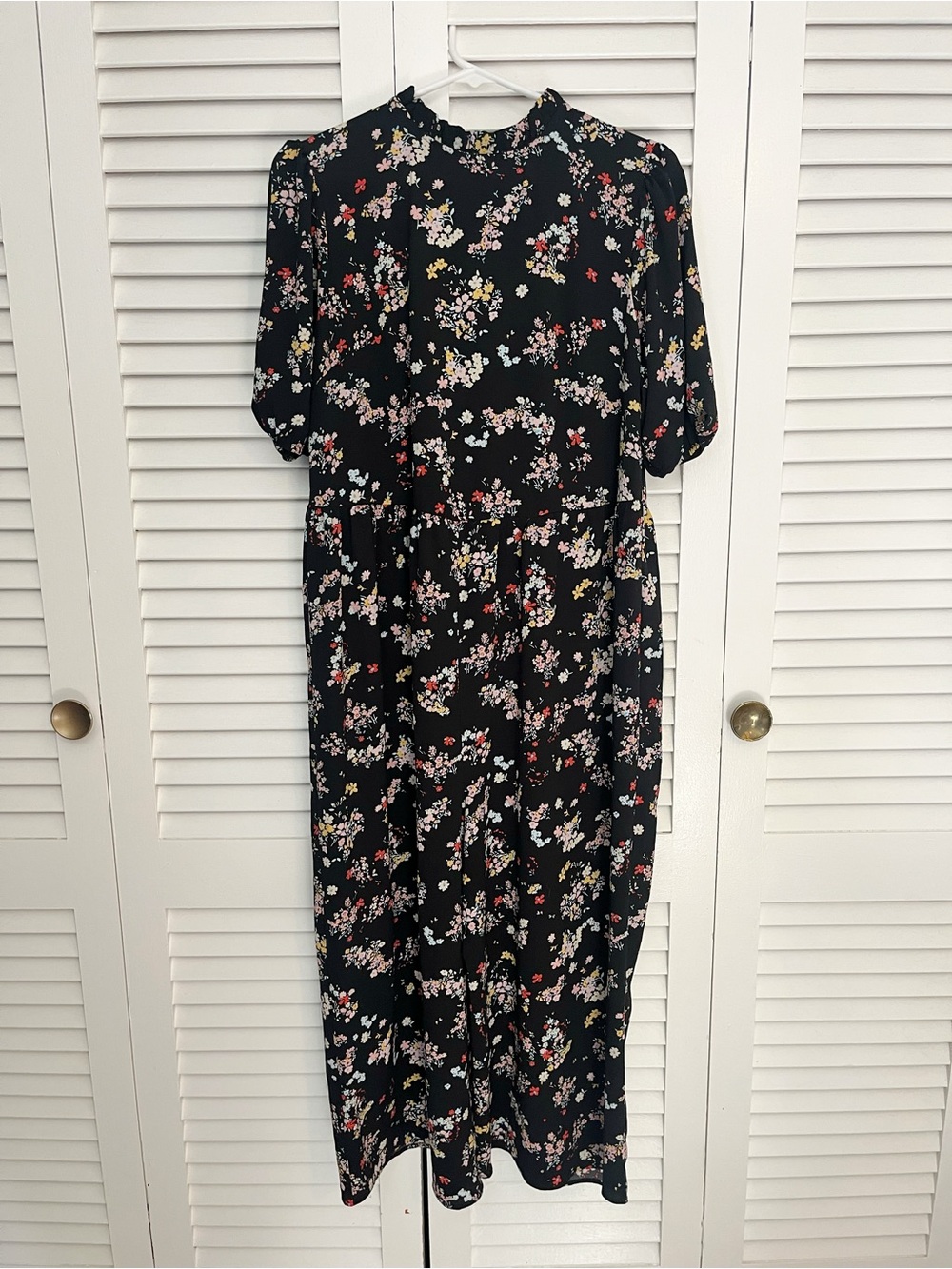 ASOS floral blousy wide leg jumpsuit size 8